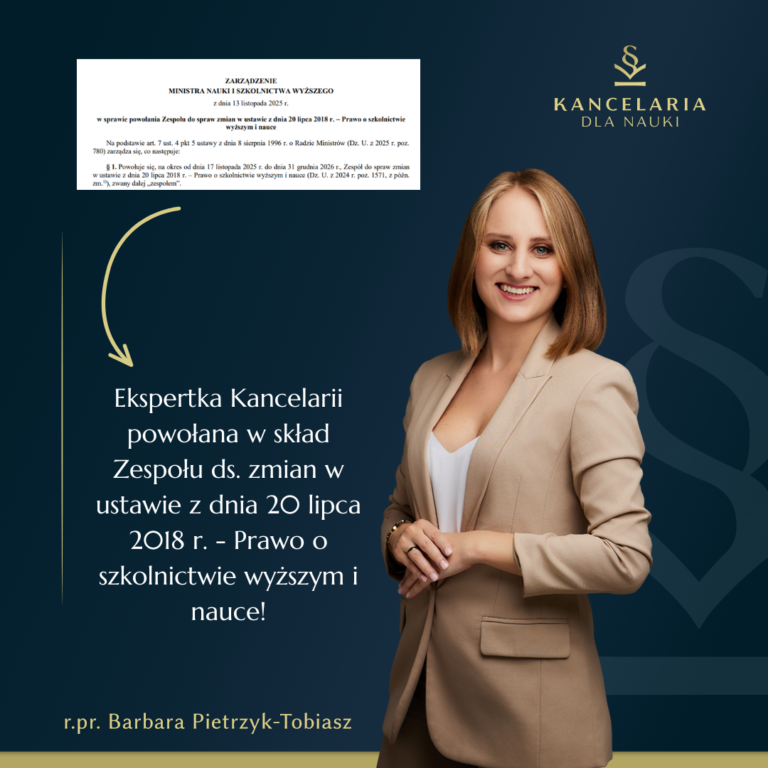 Ekspertka Kancelarii w Zespole ministerialnym